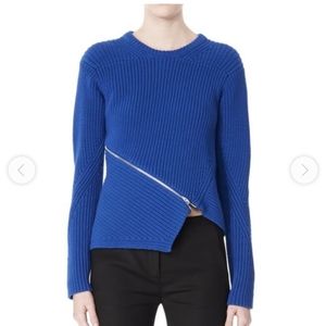 ALEXANDER WANG knit zipper sweater